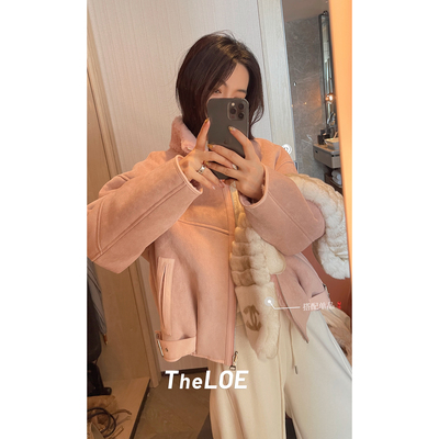 骆衣衣TheLOE/【暖炉羊毛两穿派克】1162g重磅绵羊毛派克服