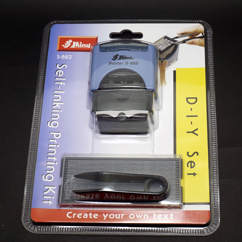 字母数字组合印章可调新力S-882