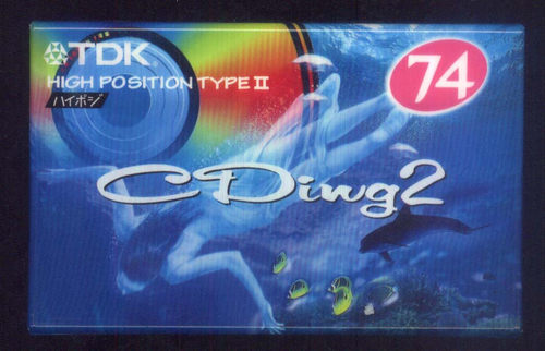 TDK CDING2 74  (铬带)收藏级 空白磁带  录音带 卡带二类