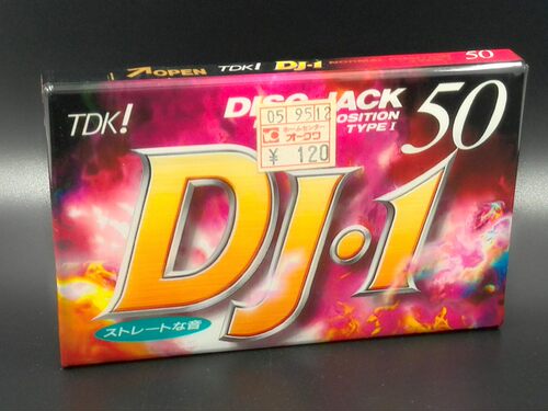 (怀旧珍藏))TDK-DJ1 50空白磁带 录音带 卡带 录音带 一类磁带