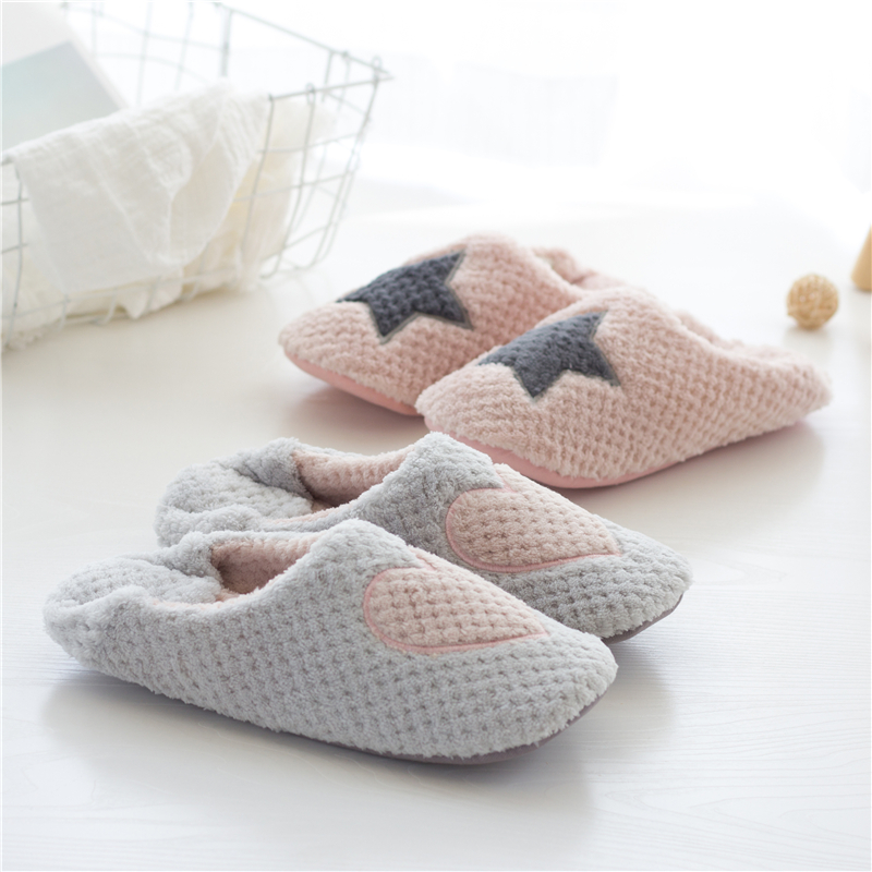 室内软底无声静音家居月子棉拖鞋