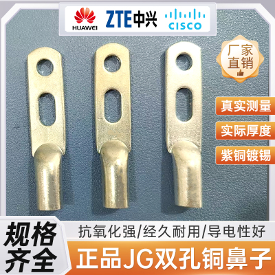 厂家直销双孔铜鼻子JG2-25-6