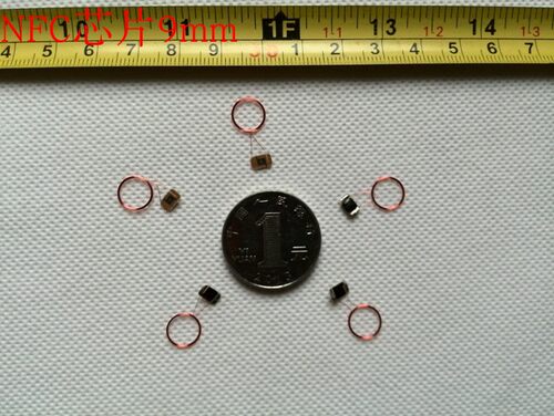 NFC芯料标签 Ntag203\213线圈+COB焊接 RFID Ф9mm ISO14443A - 封面