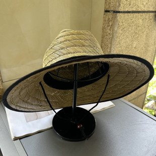 旅游防晒大檐透气遮阳帽子户外沙滩太阳帽时尚草编礼帽休闲钓鱼帽
