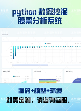 数据挖掘的股票分析系统django
