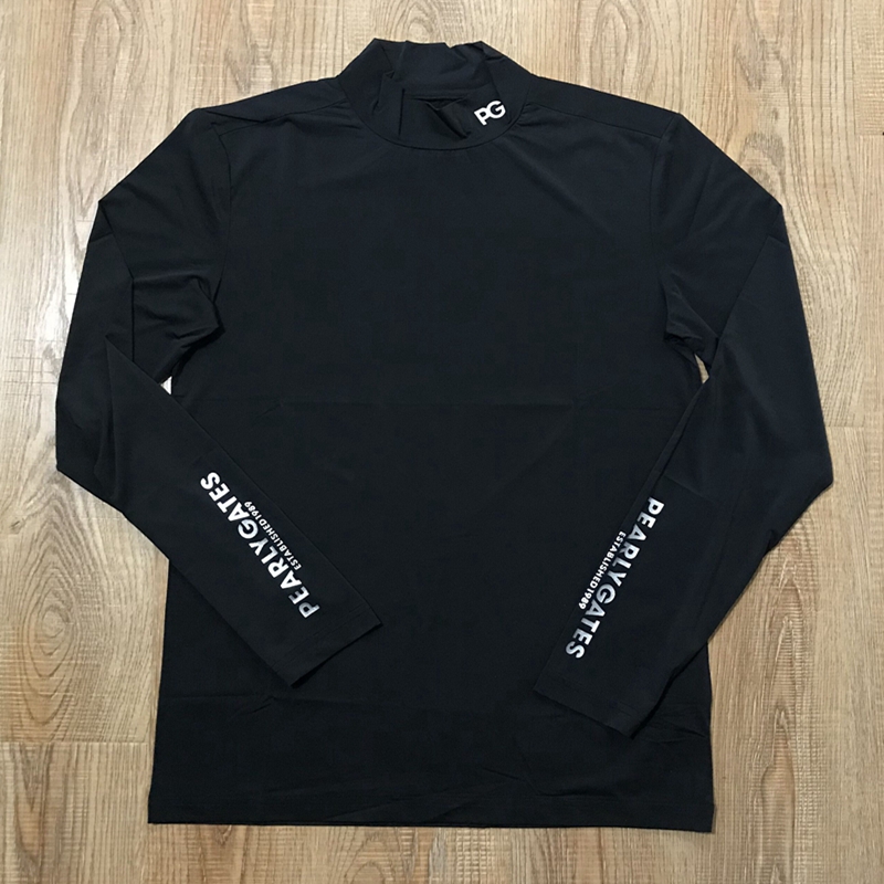 高尔夫男装长袖T冰丝速干防晒衣