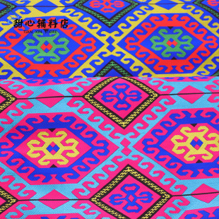 40cm土家族西兰卡普民族花边织带民族风特色装饰DIY辅料窗帘织带