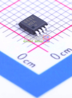 温度传感器 MAX6682MUA+ MSOP-8 MAXIM(美信) 电子元器件全新原装