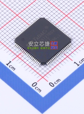 数模转换芯片DAC AD9777BSVZ TQFP-80 ADI(亚德诺) 电子元件配单