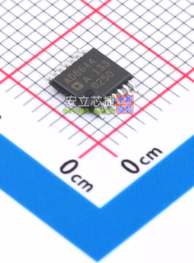运算放大器 AD8644ARUZ TSSOP-14 ADI(亚德诺) 电子元件全新原装