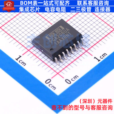 仪表放大器 PGA206UA SOIC-16 TI/德州 电子元器件配单全新原装