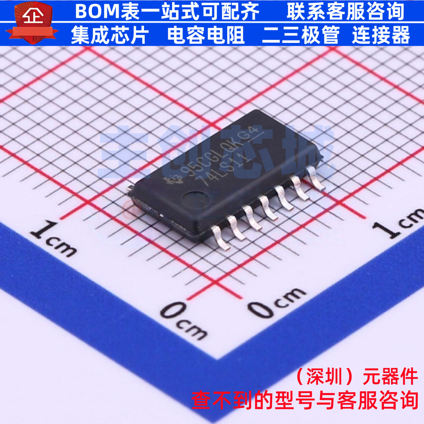 逻辑门 SN74LS11NSR SO-14 TI/德州 电子元器件配单全新原装