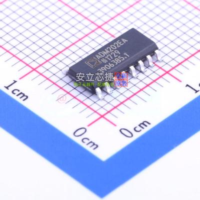 RS232芯片 ADM202EARNZ-REEL7 SOIC-16 ADI(亚德诺) 电子元件配单