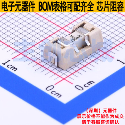 一次性保险丝 0154.250DR SMD,9.7x5mm Littelfuse/力特 全新原装