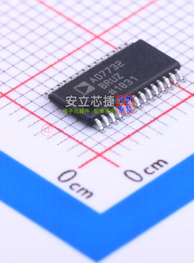 模数转换芯片ADC AD7732BRUZ TSSOP-28 ADI(亚德诺) 电子元件配单