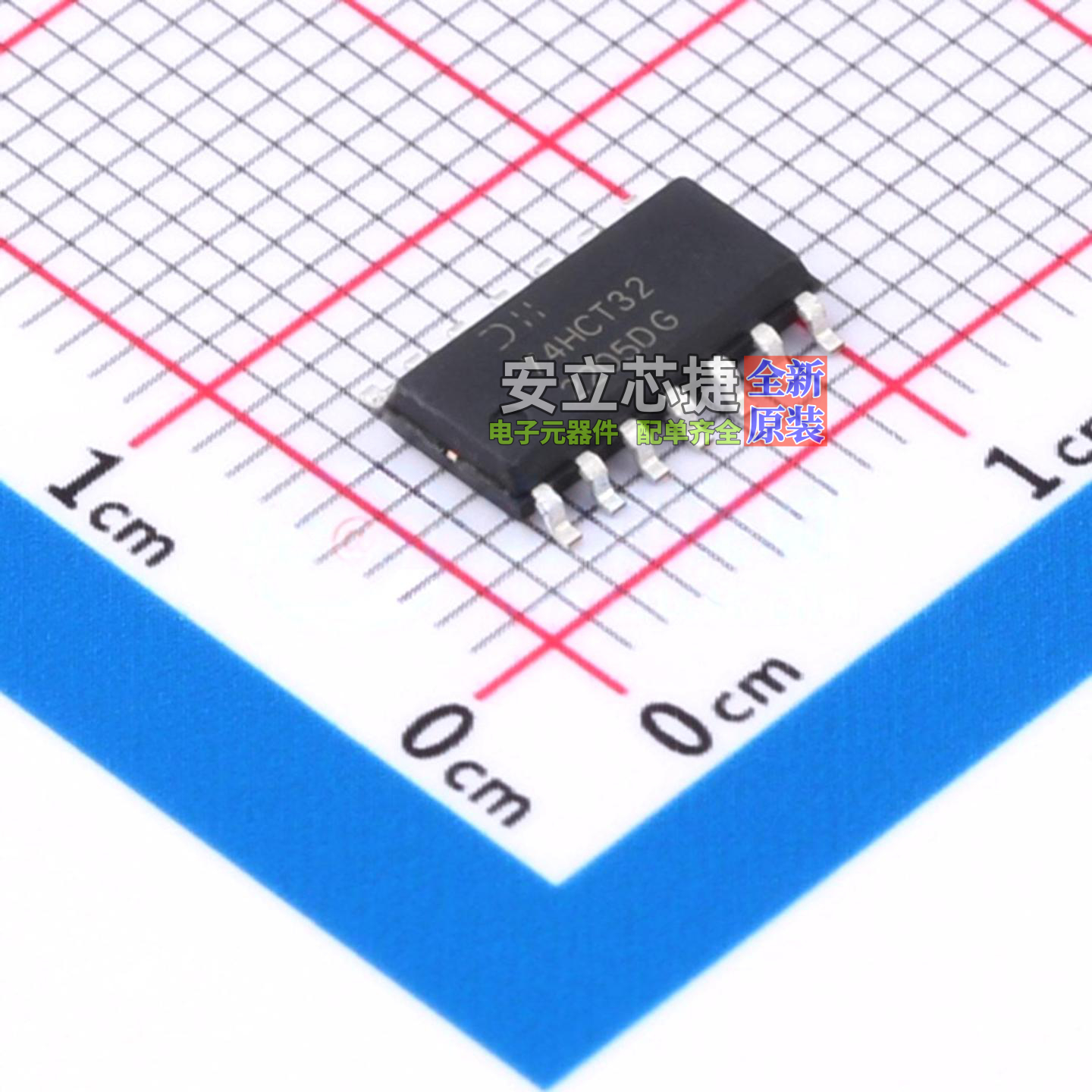 逻辑门 74HCT32S14-13 SO-14 DIODES(美台) 电子元件配单全新原装
