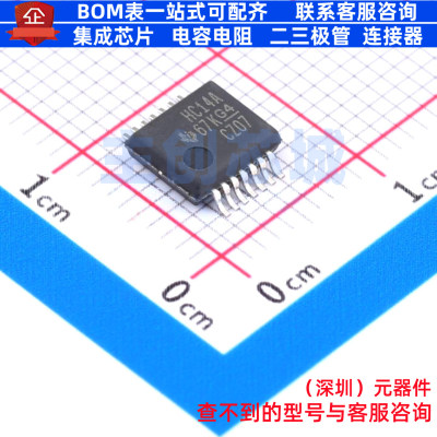 反相器 SN74HC14ADBR SSOP-14 TI/德州 电子元器件配单全新原装