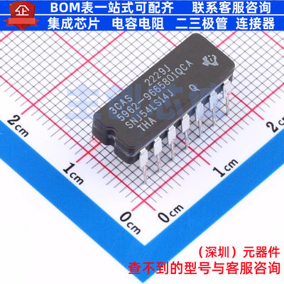 缓冲器/驱动器/收发器 SNJ54LS14J CDIP-14 TI/德州 电子元件配单