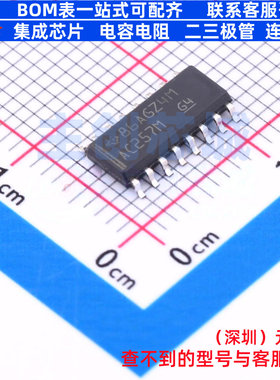 信号开关/编解码器/多路复用器 CD74AC257M SOIC-16 TI/德州