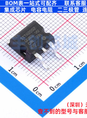 快恢复/高效率二极管 STTH2002G-TR D2PAK 意法半导体 电子元器件