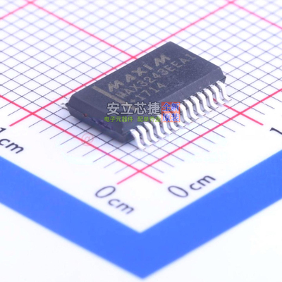 RS232芯片 MAX3243EEAI+T SSOP-28 MAXIM(美信) 电子元件全新原装