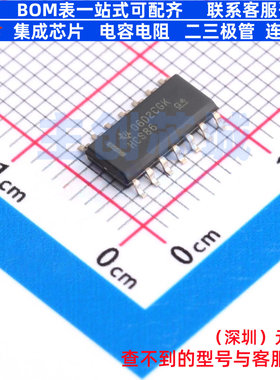 逻辑门 SN74HCS86DR SOIC-14 TI/德州 电子元器件配单全新原装