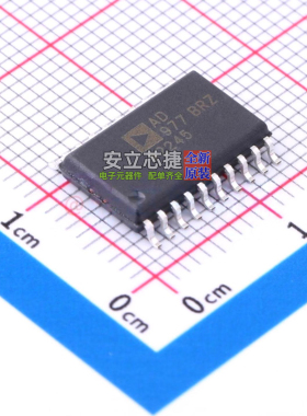 模数转换芯片ADC AD977BRZRL SOIC-20 ADI(亚德诺) 电子元件配单