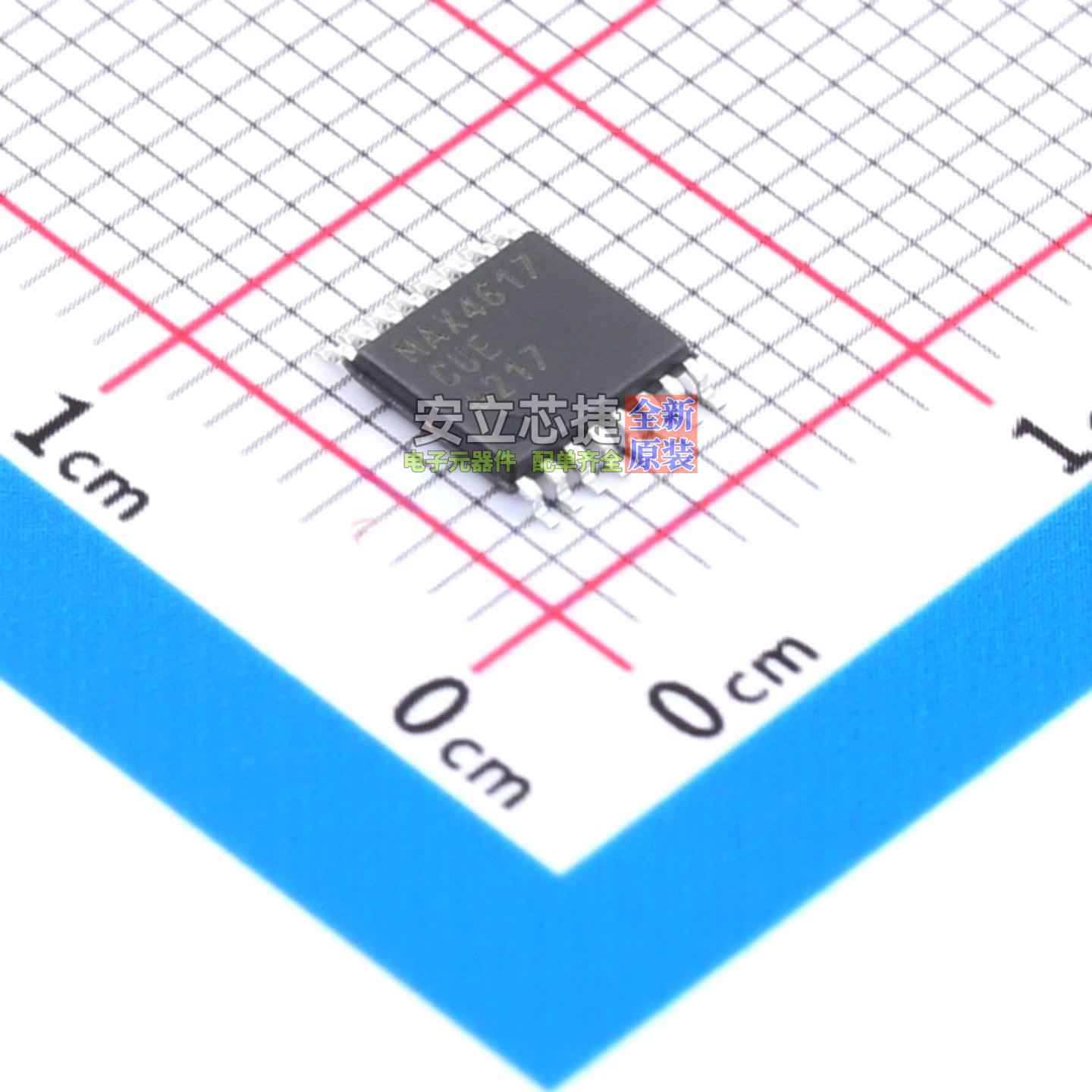 模拟开关/多路复用器 MAX4617CUE+ TSSOP-16 MAXIM(美信) 元器件