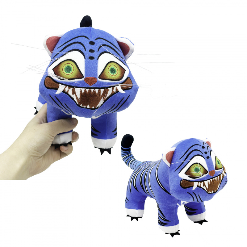 Kpop猎魔女团老虎毛绒玩具