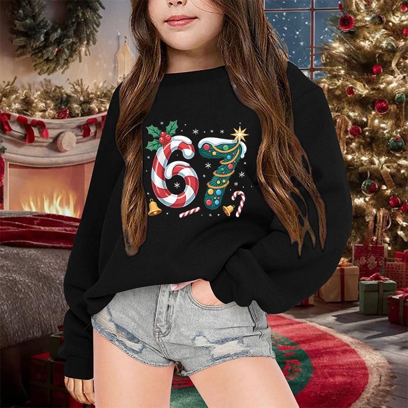 Christmas六七印花儿童