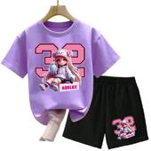 套装 休闲套装 通童装 短袖 衣服儿童短裤 新款