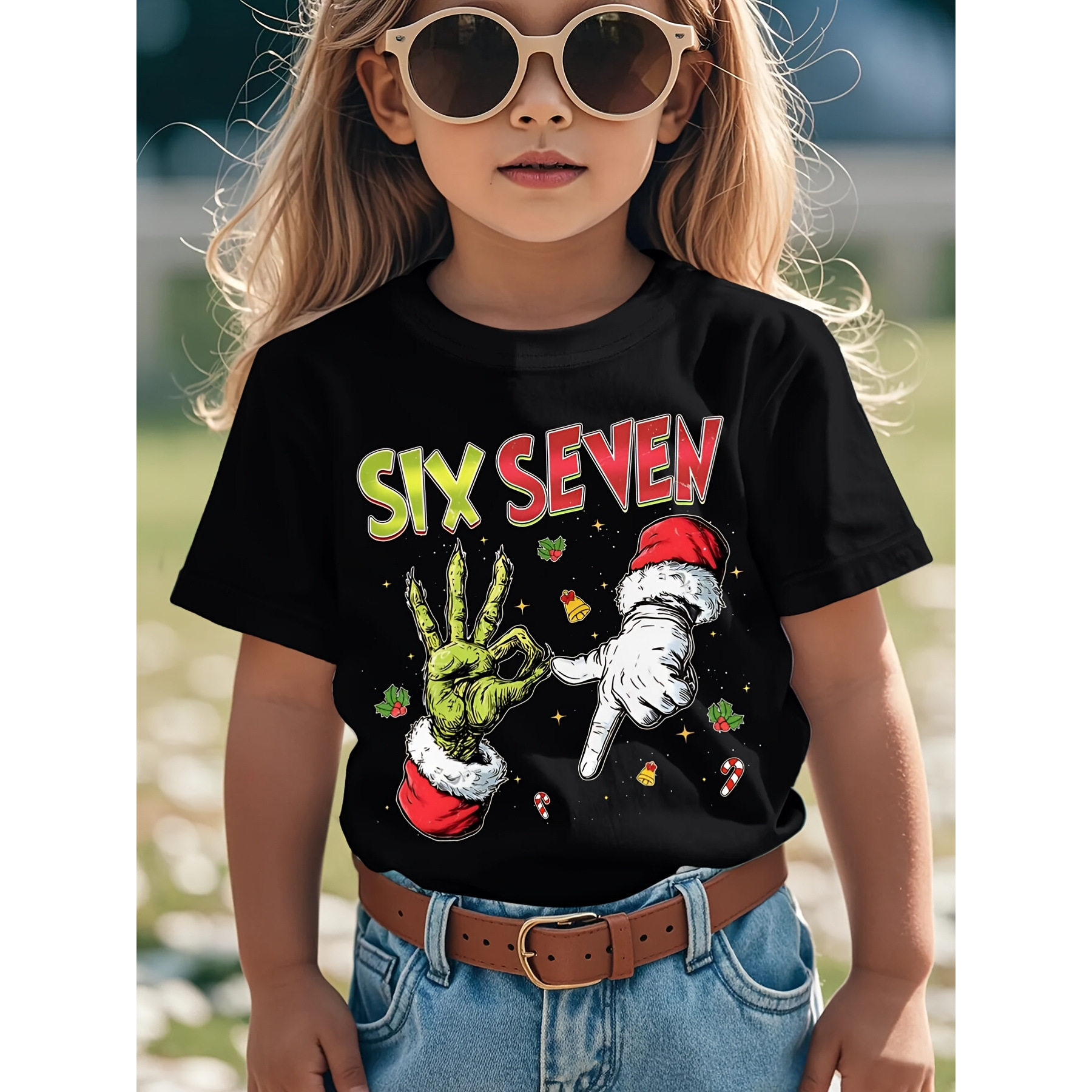 Christmas六七印花儿童