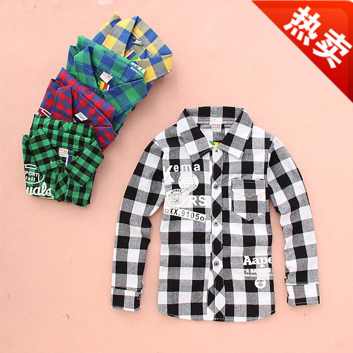 Chemise garcon à manche longue - Ref 2077898 Image 1