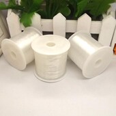 鱼线 手缝布贴 水晶串珠 手工DIY饰品配件 透明线 手工钉纽扣