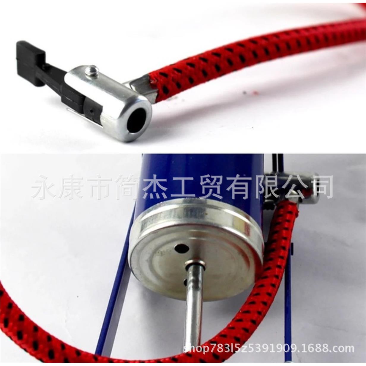 打气筒脚踏气筒汽车便携打气筒迷你脚踩打气筒自行摩托电动车气筒