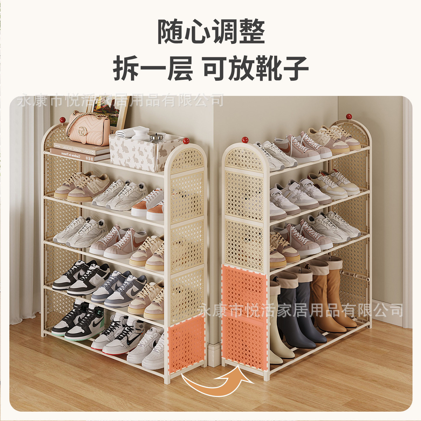 鞋架多层家用入户门口小
