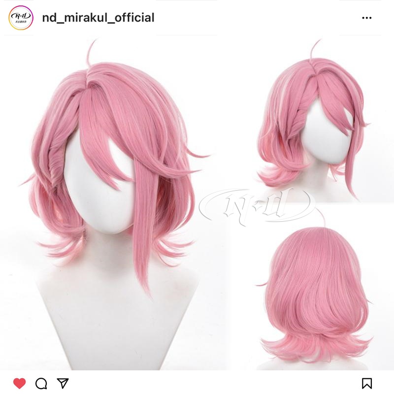 ND家】白鸟爱罗 超自然武装当哒当胆大党角色款cos假发