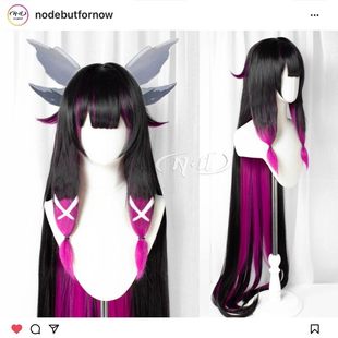 渐变角色款 愚人众少女执行官 cos假发 哥伦比娅 ND家