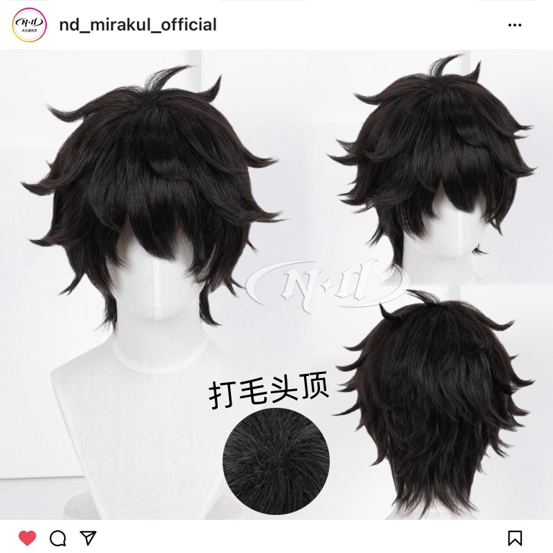 ND家】头七怪谈佚名男主 离雨婷离宇亭离雨亭cos假发