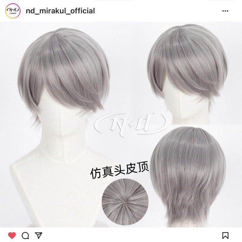 ND家】鸣上悠 女神异闻录4 Persona4 P4角色款cos假发