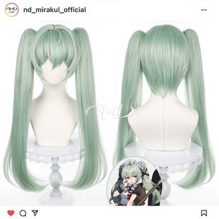 可琳 cos假发 威克斯 角色款 仿真头皮马尾 绝区零 ND家