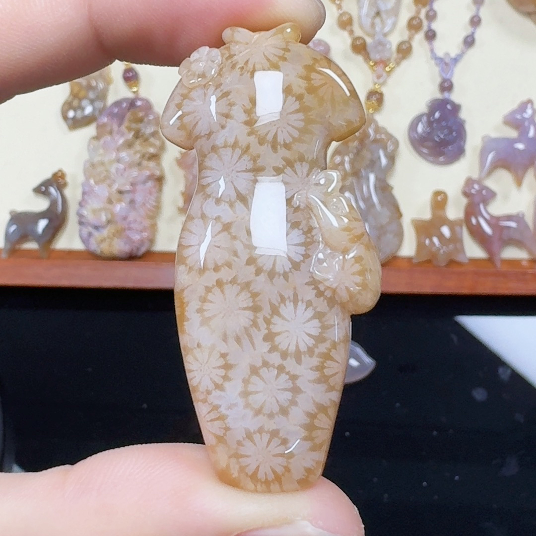 东方之美蜜糖满花旗袍