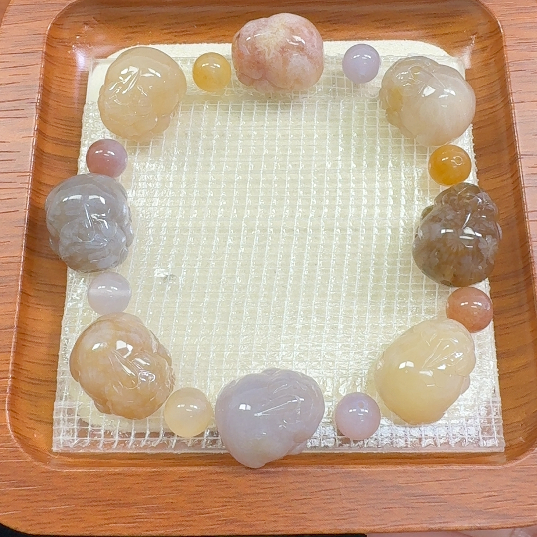 全冰貔貅 手串一套