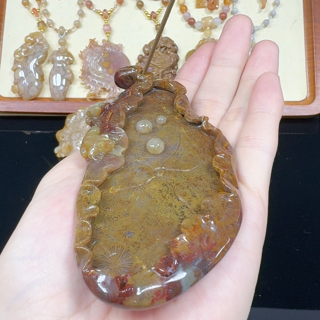 复古大花 和和美美 呱呱来财 香插