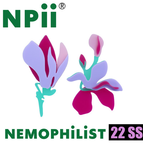 NPII耳钉原创设计亚克力