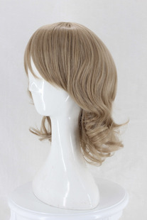 LoveLive!Sunshine!!渡边曜 亚麻灰色 短发短卷发cosplay假发假毛