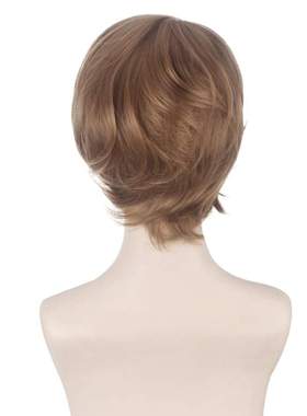 Frozen2冰雪奇缘2克里斯托夫 棕色短发 少年日常假毛cosplay假发