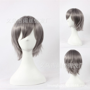 EVA诸薰 黑塔利亚俄罗斯 灰色短发假毛cosplay假发发套wig头套