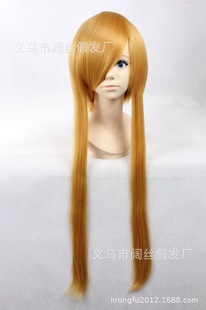 假发cosplay假毛SHARON潘朵拉之心 夏萝 兰兹华斯 橘色长发单马尾