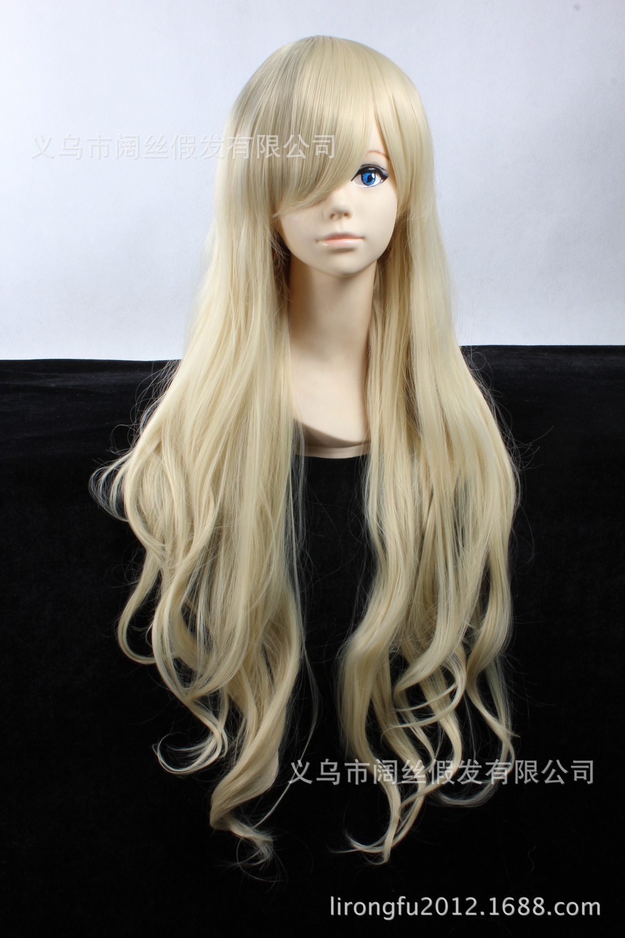 假发cosplay假毛日系原宿日常气质女 淡金色金黄色长卷发长发现货,模玩/动漫/周边/娃圈三坑/桌游,COSPLAY配件/道具/人偶服,淘宝优惠券,粉丝福利购,淘宝优惠卷